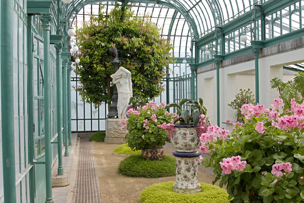 Serres royales de Laeken Koninklijke laken Koninklijk belgie serre kasteel hdr art nouveau tuin bloemen bloem architect Alphonse Balat Koning Leopold II plantencollectie